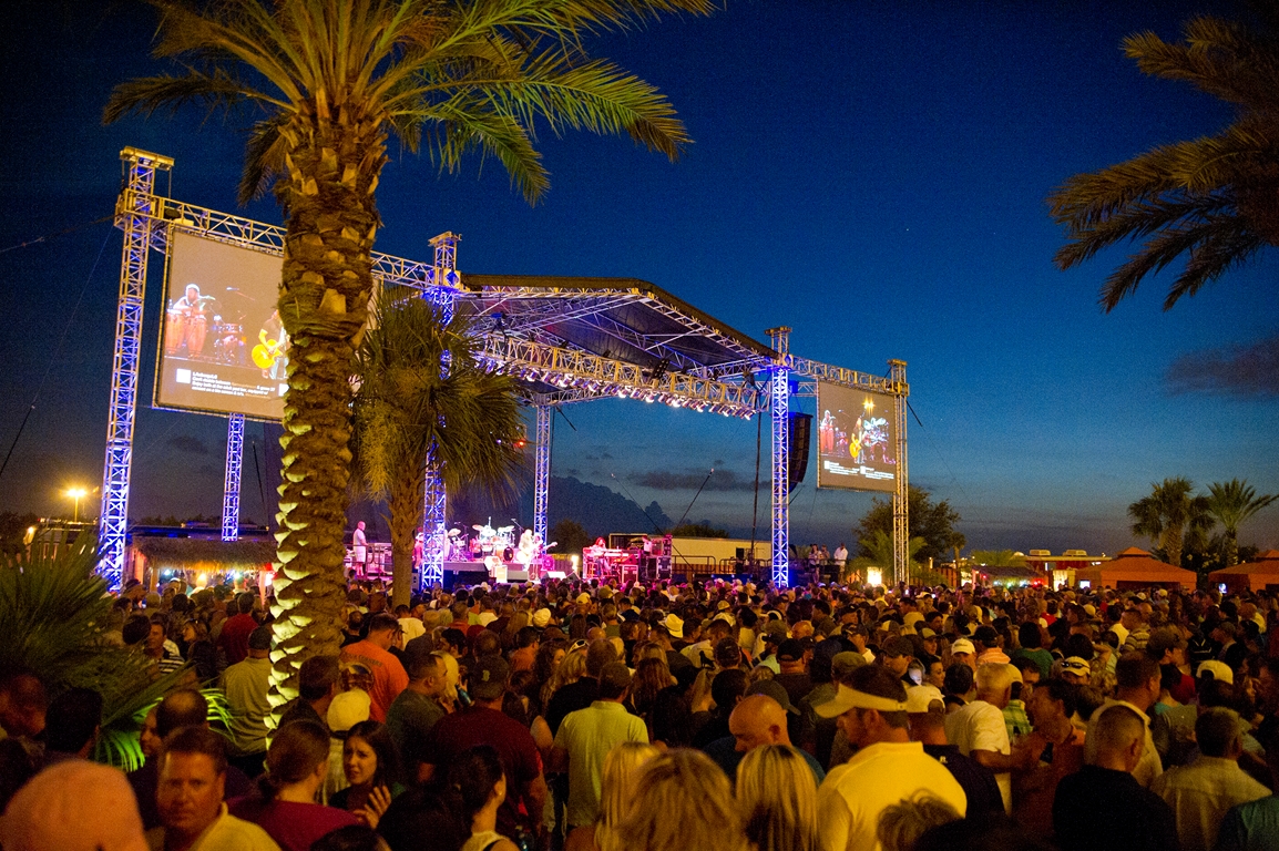 Stage w screens